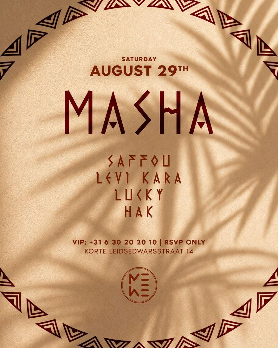 MASHA, 29 Aug 2026