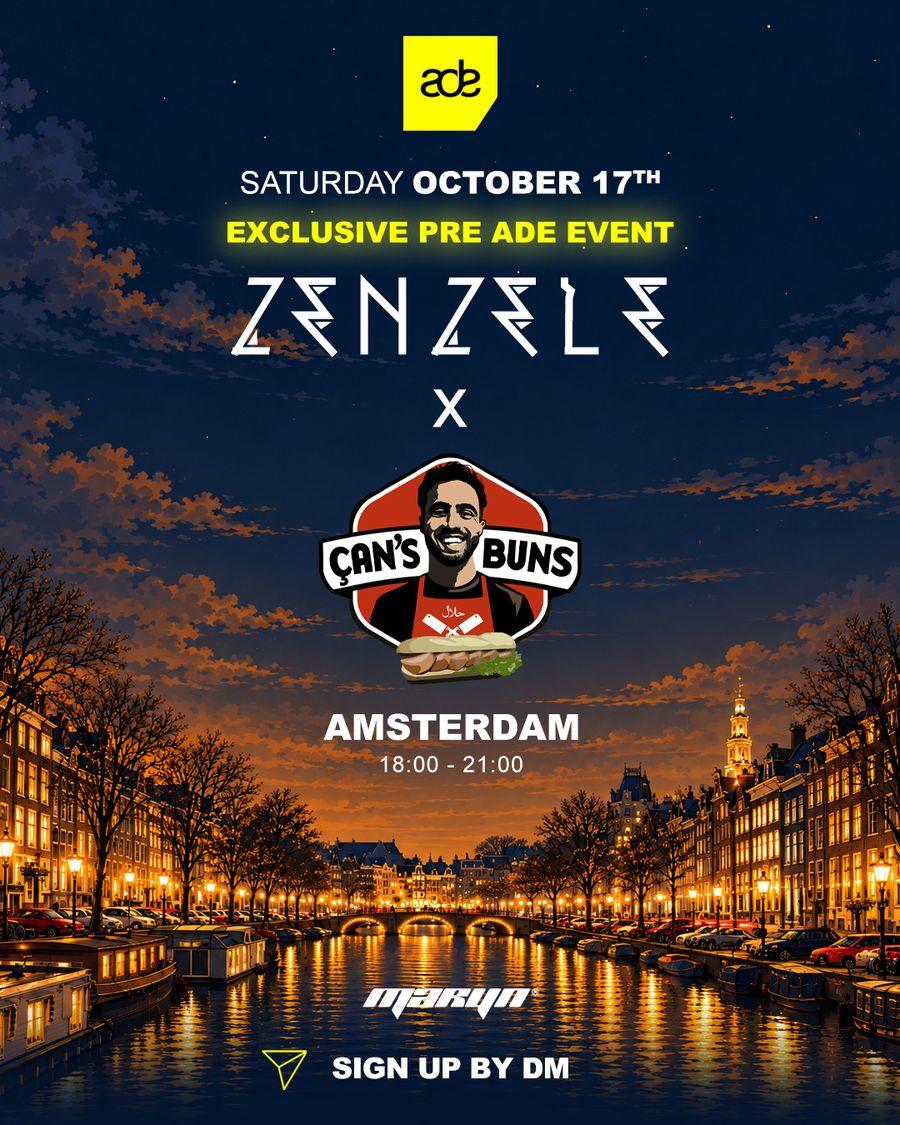 ZENZELE community pre-ADE party, 17 Oct 2026